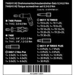 Wera Kraftform Torque Screwdriver Set 27pcs