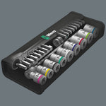 Wera 8100 SB 7 Zyklop Ratchet Set With Square 3/8 Drive