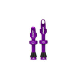 Hope Tubeless Valve Pair - 40/60mm - Purple