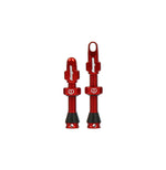 Hope Tubeless Valve Pair - 40/60mm - Red