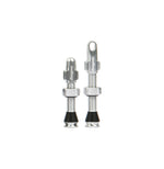 Hope Tubeless Valve Pair - 40/60mm - Silver