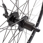 Gravel/MTB Rear Wheel Shimano QC400 6B Hub QR 135mm 650B/27.5 inch TLR Rim blkk