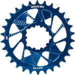 Wheels Manufacturing Wheels MFG Chainring - Anodized Shimano Direct Mount HG+ - 1.5mm Inboard - 30 teeth / Blue