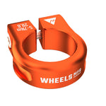 Wheels Manufacturing Seat Post Collar 28.6mm - Orange