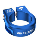 Wheels Manufacturing Seat Post Collar 29.8mm - Blue
