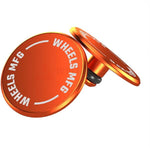 Wheels Manufacturing Anodized Thru-axle Caps - Orange