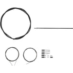 Shimano RS900 Road gear cable set, Polymer coated inners, black