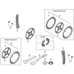 Shimano FC-E5010 crank arm