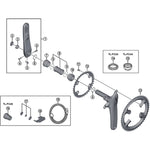 FC-R9100 Dura Ace 11 speed inner chainring 34T-MS for 50/34T