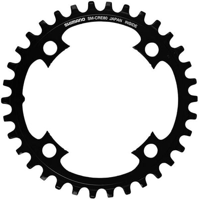 C/RING SMCRE80/CRE80B Chainring 34T Black 34 teeth