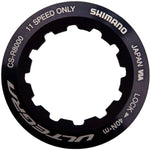 Shimano CS-R8000 lock ring and spacer