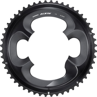 FC-R7000 105 11 speed outer chainring, 52T-MT, black