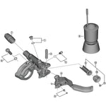 Shimano BL-M8100 right hand lever member unit