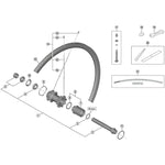 Shimano WH-9000-C24-CL-F nipple wrench, 3.75 mm