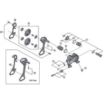 SPRE RD4700 Pulley Set Black/ Silver one size