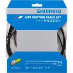 Shimano MTB gear cable set for rear only, OPTISLICK coated stainless steel inner, black