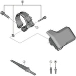 Shimano SC-EM800 clamp band A, 31.8 mm