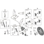 Shimano SM-RT900 lock ring and washer