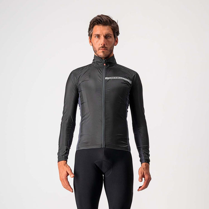 Castelli Squadra Stretch Jacket in Grey