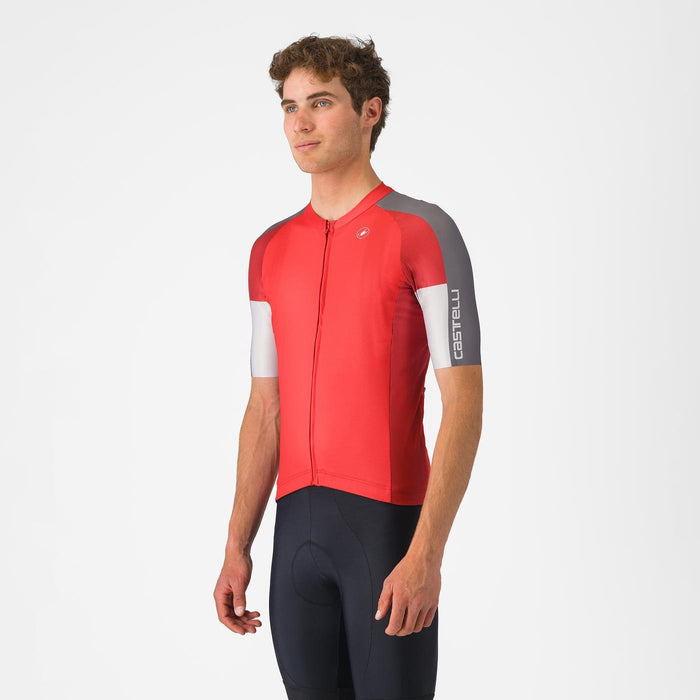Castelli Entrata 6 Jersey in Red