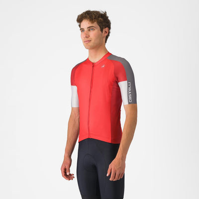 Castelli Entrata 6 Jersey in Red