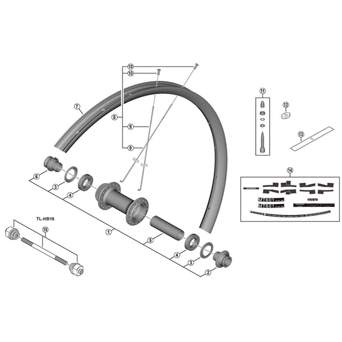 Shimano WH-S500 nipple