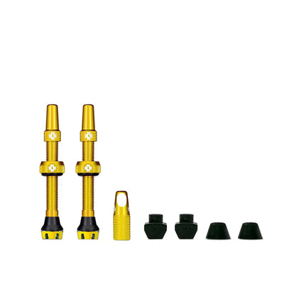 Muc-Off V2 44mm Tubeless Valves in Gold