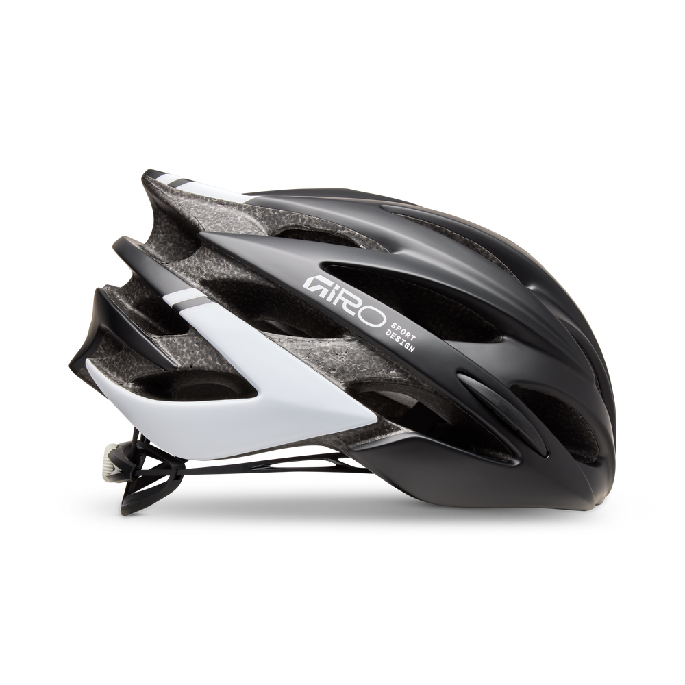 2026 GIRO Savant Unisex Road Cycling Helmet in Black/White-image-3