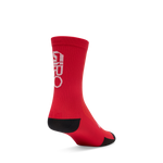 2026 GIRO HRC Team Unisex Cycling Socks in Flame Red