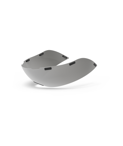 2026 GIRO Aerohead Shield Unisex Road Cycling Spare Parts in Grey/Silver