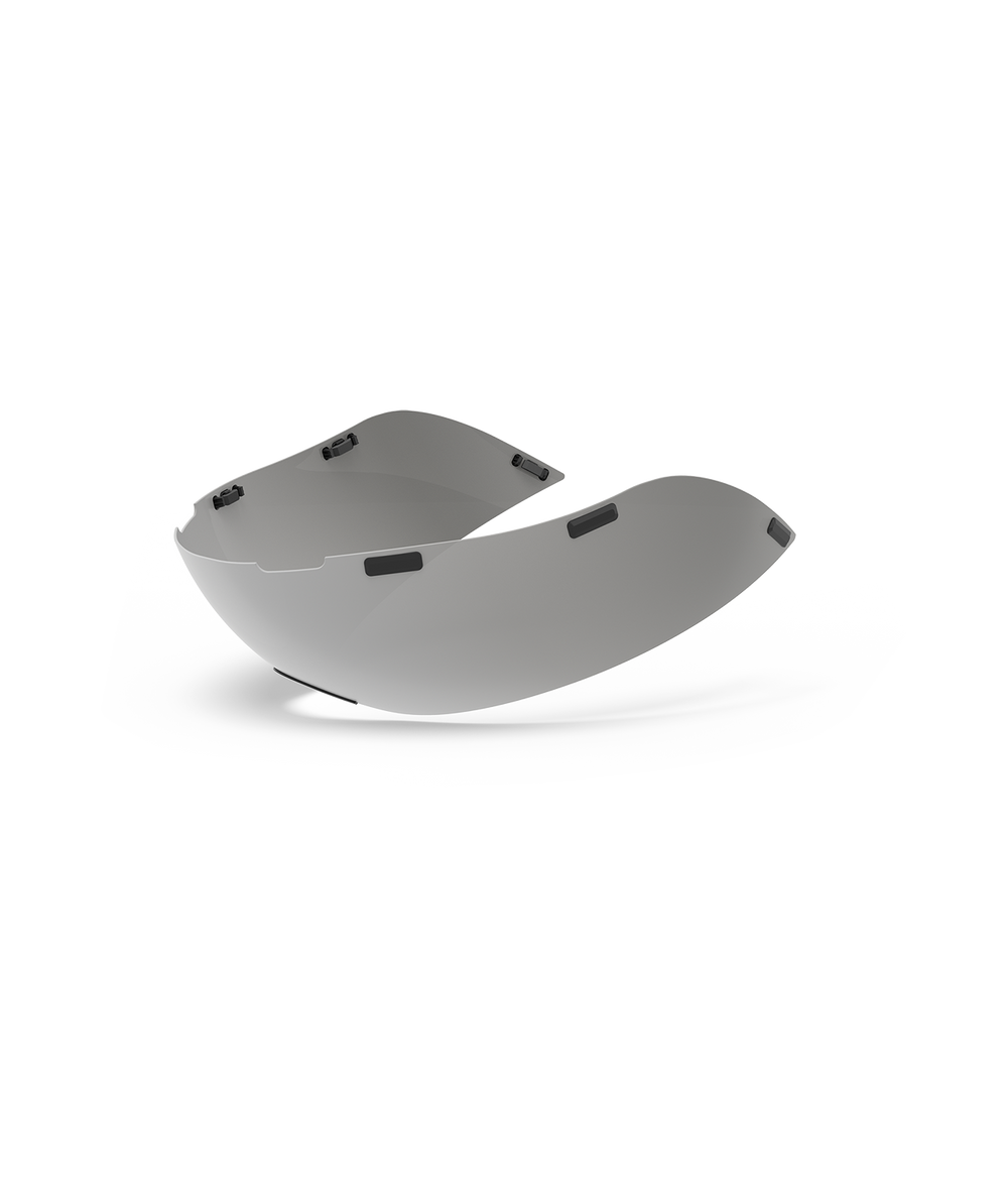 2026 GIRO Aerohead Shield Unisex Road Cycling Spare Parts in Grey/Silver