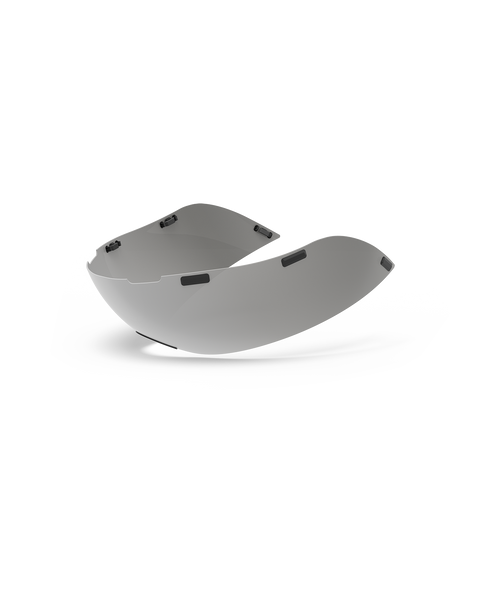 2026 GIRO Aerohead Shield Unisex Road Cycling Spare Parts in Grey/Silver