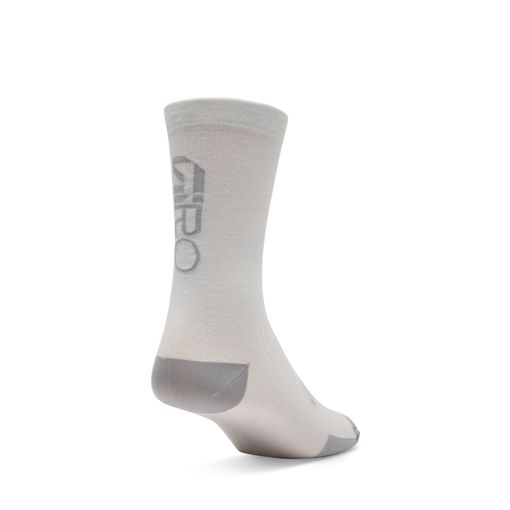 2026 GIRO HRC+Merino Unisex Cycling Socks in White