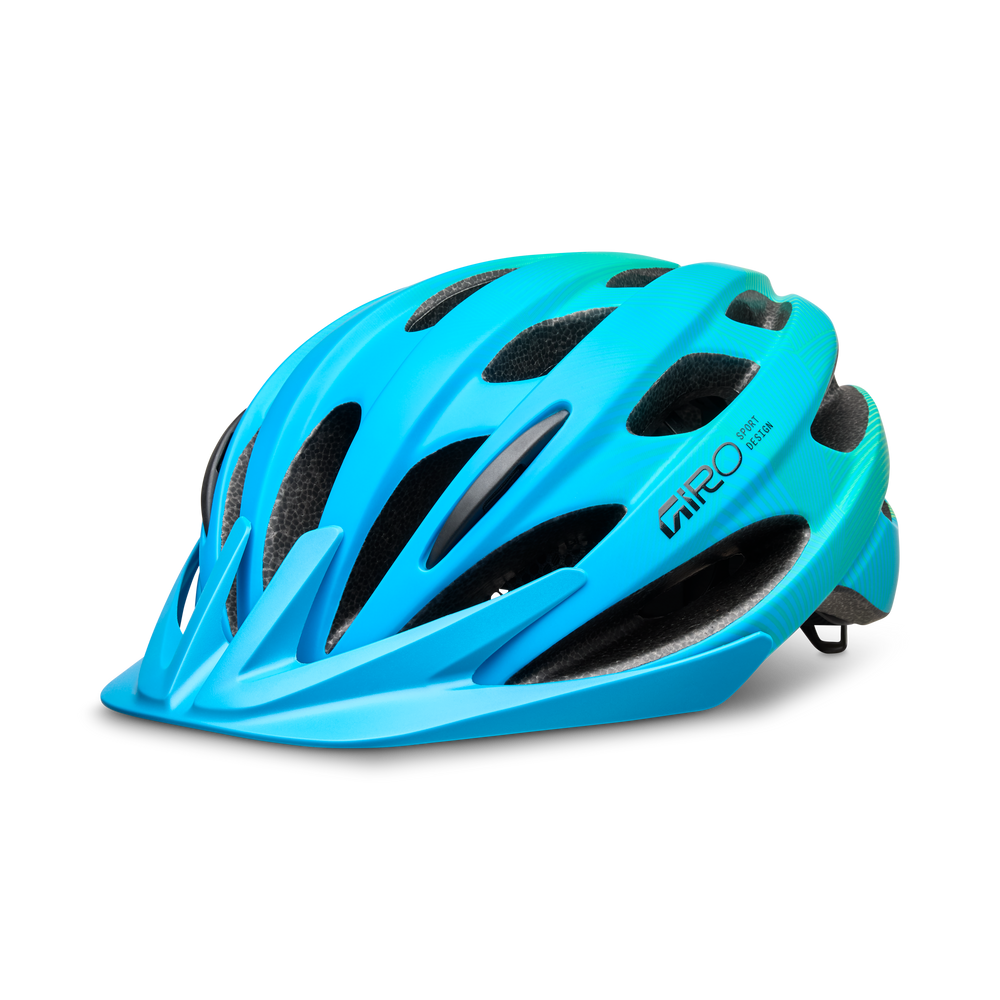 2026 GIRO Raze Unisex Cycling Helmet in Blue/Green