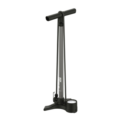 Lezyne Macro Floor Drive Pumps in Flat Grey