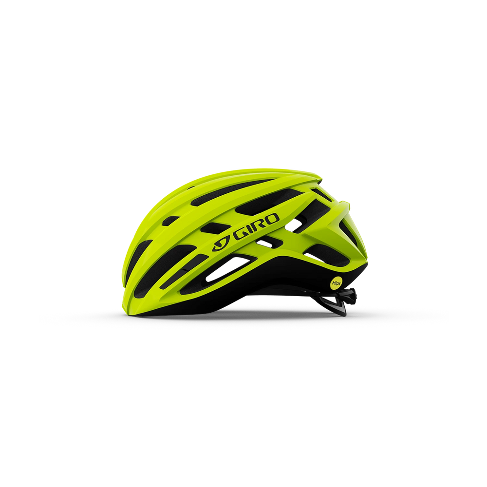 Giro Agilis Mips Cycling Helmet in Hi Viz Yellow
