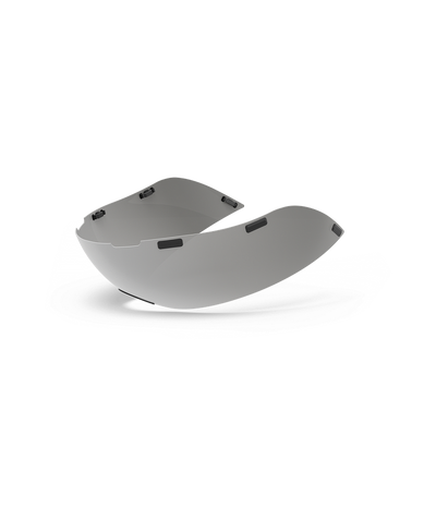 2026 GIRO Aerohead Shield Unisex Road Cycling Spare Parts in Grey/Silver