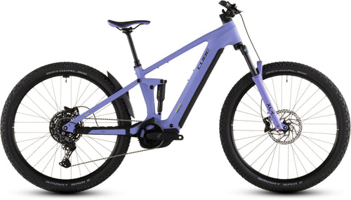 2026 Cube Cube Stereo Hybrid One22 Pro 800 Electric Mountain Bike In Lucidlilac And Lime