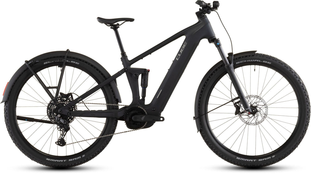 2026 Cube Cube Stereo Hybrid One22 Pro 800 Fe Electric Mountain Bike In Night And Chrome