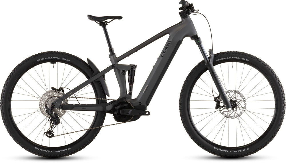 2026 Cube Cube Stereo Hybrid One22 Race 800 Electric Mountain Bike In Slapgrey And Chrome