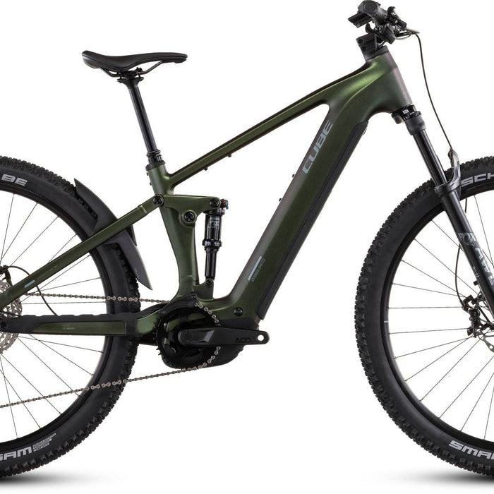 2026 Cube Cube Stereo Hybrid One22 Slx 800 Electric Mountain Bike In Stellar And Green