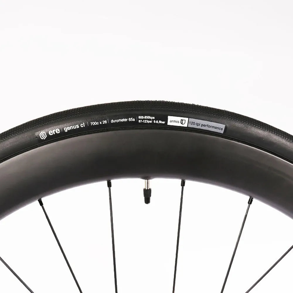 Ere Research Genus Tu Tubeless Pro Road Tyre 700x26 Black
