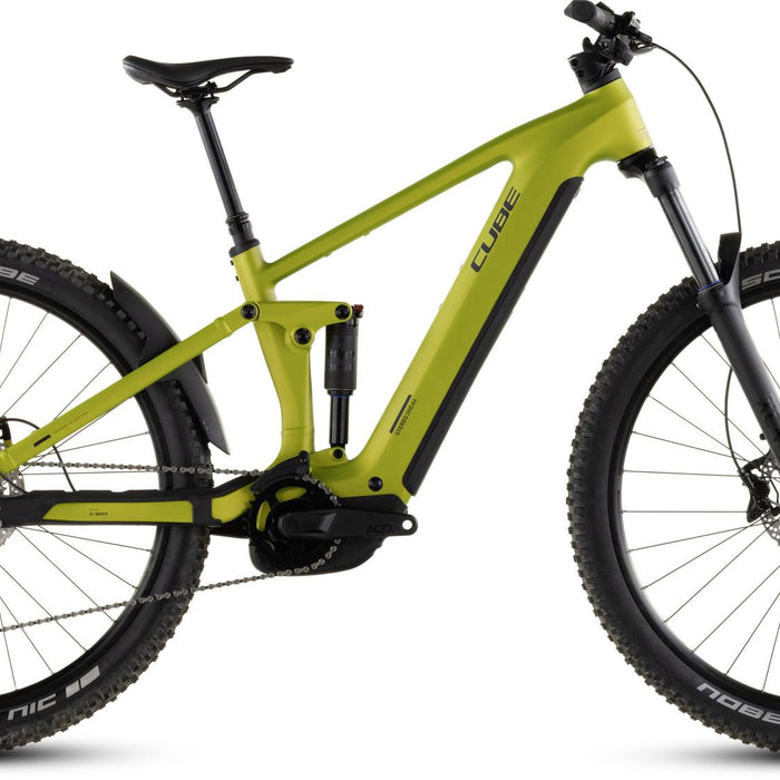 2026 Cube Cube Stereo Hybrid One44 Pro 800 Electric Mountain Bike In Lizard And Black