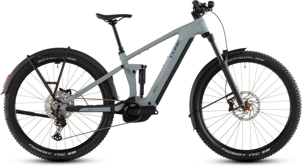 2026 Cube Cube Stereo Hybrid One44 Pro 800 Fe Electric Mountain Bike In Vulcan And Orange