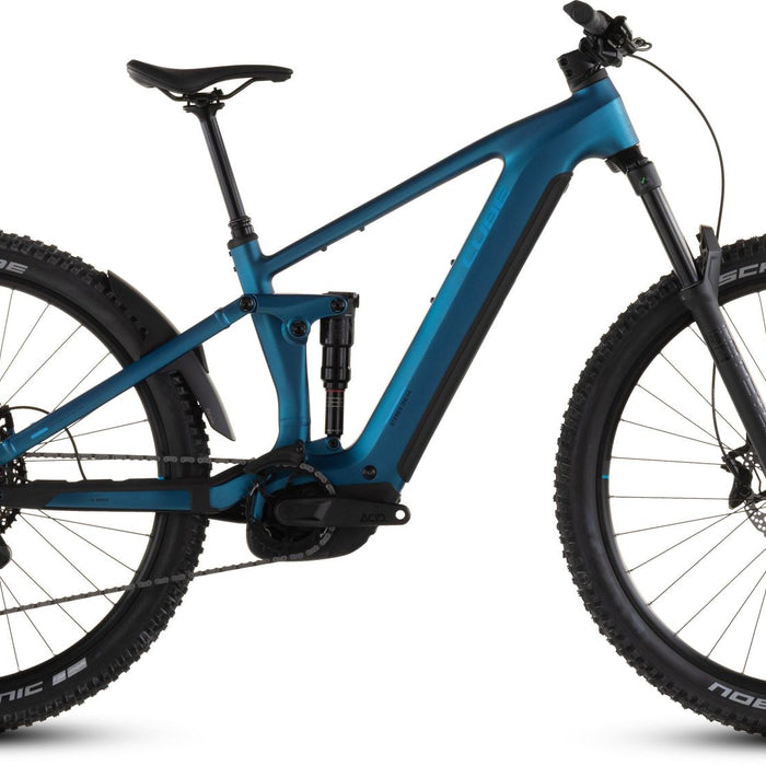 2026 Cube Cube Stereo Hybrid One44 Ex 800 Electric Mountain Bike In Electricblue And Blue