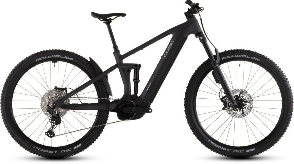 2026 Cube Cube Stereo Hybrid One44 Exc 800 Electric Mountain Bike In Irongrey And Chrome