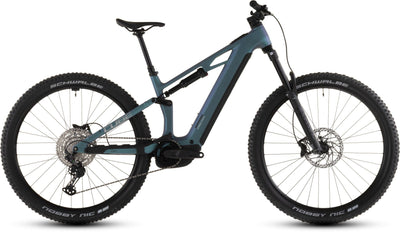 2026 Cube Cube Stereo Hybrid One44 Hpc Race 800 Electric Mountain Bike In Smaragdgrey And Prism