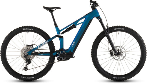 2026 Cube Cube Stereo Hybrid One44 Hpc Slx 800 Electric Mountain Bike In Nebula And White
