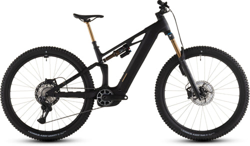 2026 Cube Cube Stereo Hybrid One44 Hpc At 800 Electric Mountain Bike In Carbon And Gold