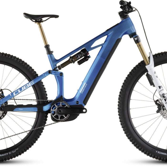 2026 Cube Cube Stereo Hybrid One44 Hpc At 800 Electric Mountain Bike In Actionteam